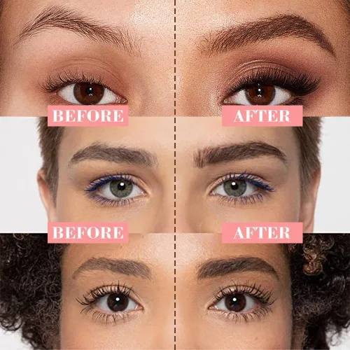 Miniatura 2 de 2 bolígrafos de contorno de cejas Microblading, lápiz mágico impermeable 3D para cejas, 4 puntas, lápiz de cejas mágico, de larga duración y a Marrón