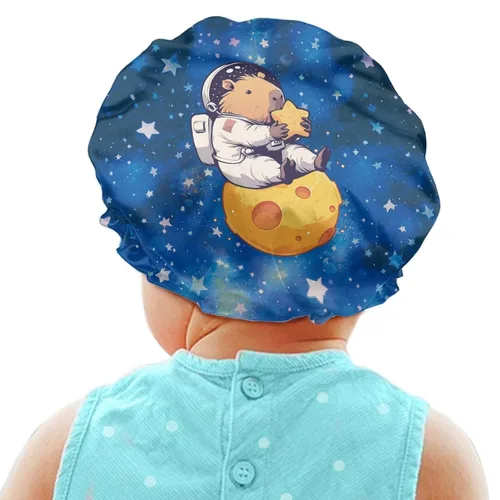 Miniatura 22 de Gorro de dormir personalizado para niños, diseño de tu propia foto, gorro de satén personalizado para dormir, regalos personalizables, gorra