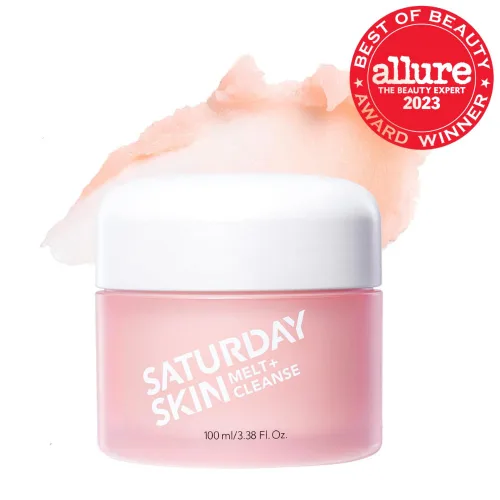 Miniatura 2 de Saturday Skin Melt Cleanse - Bálsamo removedor de maquillaje, limpieza diaria, bálsamo facial a aceite, lavado de doble cara, vegano, quitar