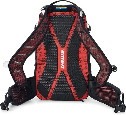 Miniatura 4 de USWE Flow 16L - Mochila con protector de espalda, para bicicleta, Mountainbike, MTB y E-MTB, negro