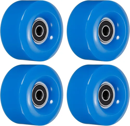Miniatura 15 de PATIKIL Roller Skate Wheels with Bearings, Quad Skate Replacement for Double Row Skate Skateboards Indoor or Outdoor Amarillo Brillo