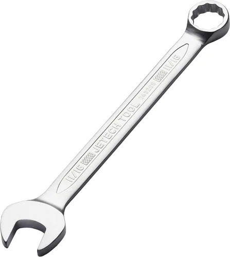 Miniatura 11 de Jetech Llave combinada de 1 pulgada - Llave ajustable de grado industrial con diseño de 12 puntas, desviación de 15 grados, fabricada con acero