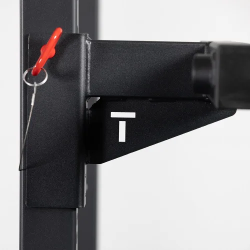 Miniatura 8 de Titan Fitness Barra de inmersión en Y para bastidores de potencia serie T-3, accesorio de inmersión montado en rack, capacidad de 500 libras