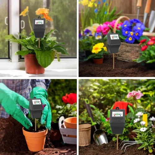 Miniatura 4 de Medidor de humedad del suelo, higrómetro de plantas, sensor de humedad de plantas, monitor de agua para plantas en maceta, jardín, granja, césped