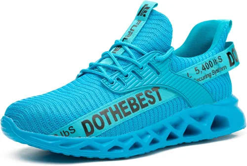 Miniatura 27 de Furuian - Tenis con punta de acero para hombres y mujeres, zapatos de seguridad ligeros, cómodos, a prueba de pinchazos, zapatos de trabajo