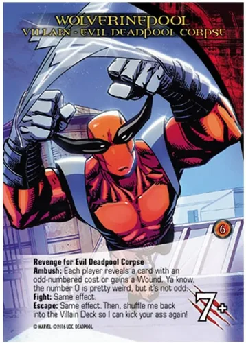 Miniatura 4 de Expansión para juego de mesa del legendario personaje de Marvel Deadpool (idioma español no garantizado)