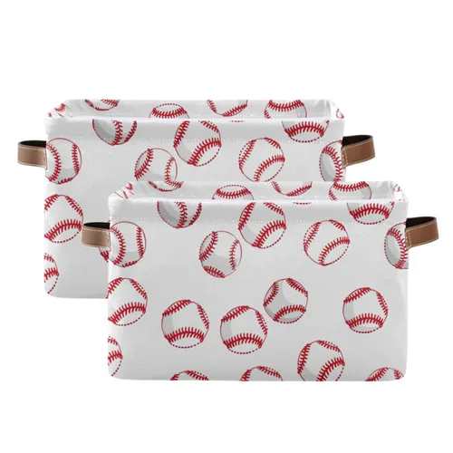 Miniatura 18 de Emelivor ABC - Contenedor de almacenamiento plegable con asa rectangular impermeable ABC Dinosaurios cesta para almacenamiento cubo organizador