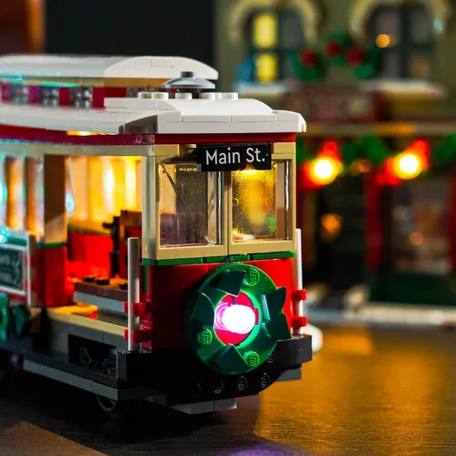 Miniatura 8 de BrickBling Luz LED - Compatible con Lego 10308, idea de regalo - Versión de control remoto