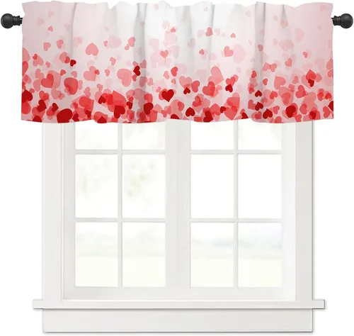 Miniatura 8 de Cortinas Cenefa Verde Salvia Floral Cocina con Bolsillo para Barra Paneles Cortos Acuarela Hojas de Eucalipto Retro Tratamiento de Ventana Cortinas