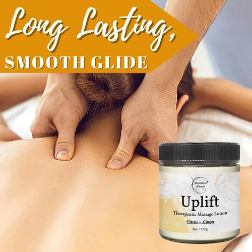 Miniatura 3 de Uplift Loción de masaje para terapia de masaje y uso doméstico. Crema hidratante para un deslizamiento sin esfuerzo. Manteca de karité, aceite