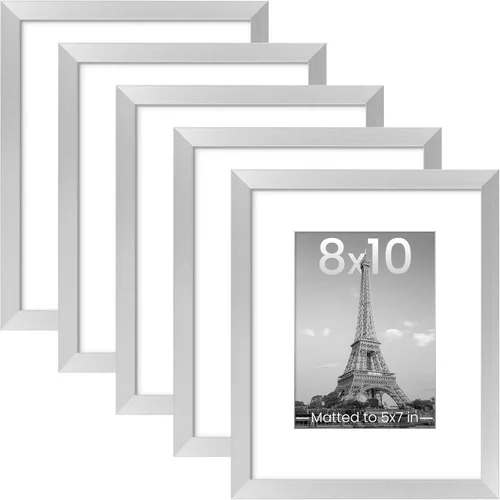 Miniatura 21 de upsimples - Portarretratos de 11 x 14 para galería de fotografías. Marcos para fotos de 8 x 10 pulgadas con paspartú o de 11 x 14 pulgadas sin Dorado
