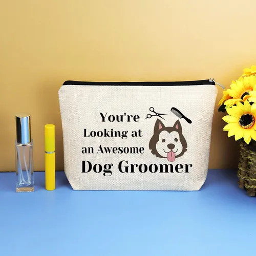 Miniatura 7 de Bolsa de maquillaje para perros, Regalo para amantes de los perros 807_NO2, S