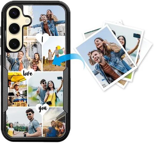Miniatura 136 de Funda protectora personalizada para Samsung Galaxy S22 Ultra 5G (versión 2022), funda protectora de doble capa resistente con múltiples fotos, a