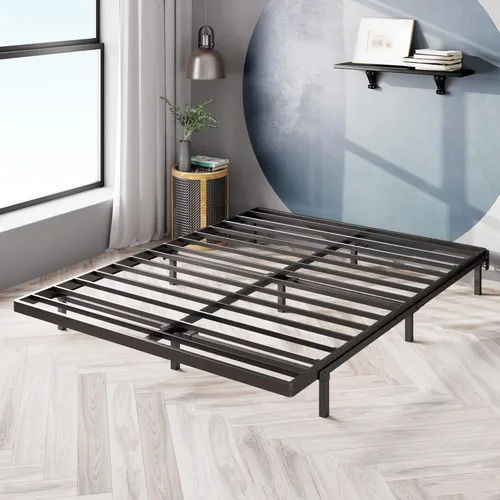 Miniatura 10 de ZINUS Queen Base para colchón de montaje fácil y rápido con enganche, reemplazo de somier y base para la cama, marco de metal con listones de acero