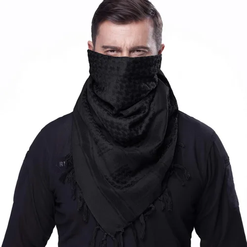 FREE SOLDIER - Bufanda militar, shemagh, pañuelo palestino, bufanda para la cabeza o el cuello, pañuelo árabe, pañuelo del desierto para la cabeza,