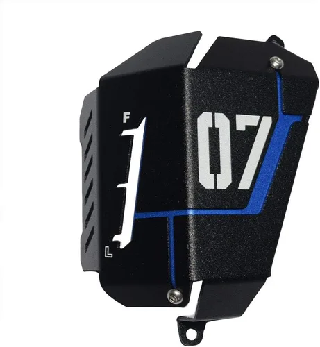 Miniatura 7 de Radiador Refrigerante de agua Resevoir Tank Guard Cover para Yamaha MT-07 FZ-07 MT07 FZ07 2013-2016 2014 2015 motocicleta (dorado)