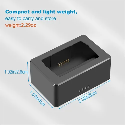 Miniatura 4 de Mavic Mini 3 Pro Accessories Cargador de batería USB, concentrador de carga de batería con dos cables de carga para DJI Mini 3 Pro, soporte QC3.0 PD