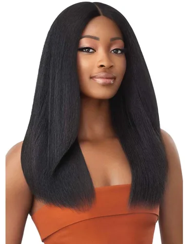 Miniatura 3 de Outre Peluca sintética suave y natural con encaje frontal - NEESHA 207 (DRFF BLACK CHERRY)