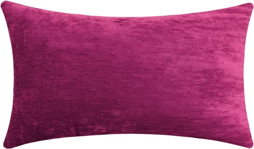 Miniatura 9 de Jeneoo - Fundas de almohada decorativas rojas brillantes de chenilla suave, fundas de cojín cómodas y sólidas para sofá de sala de estar