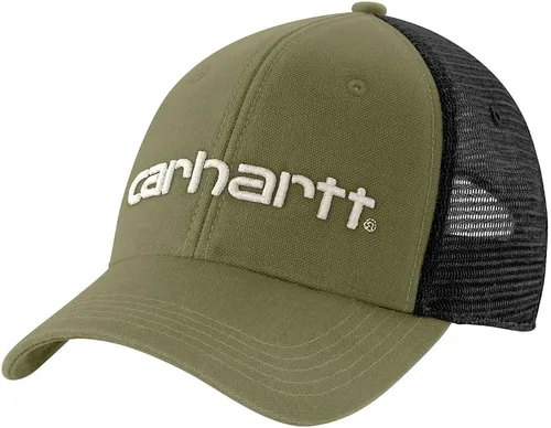 Miniatura 4 de Carhartt Gorra gráfica con logotipo de malla trasera de lona para hombre