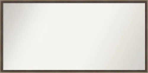 Miniatura 16 de Amanti Art Brown Bathroom Mirror for Over Sink, 23x41 Custom Made Hardwood Wedge Mocha Rectangle Vanity Mirror, Large Modern Wood Frame, Hangs