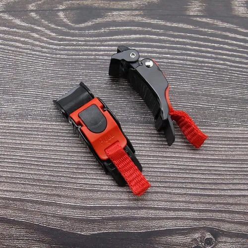 Miniatura 5 de 3x casco de motocicleta de liberación rápida clip de velocidad de barbilla correa de tracción hebilla de plástico aplicable ancho de banda 0.787 in