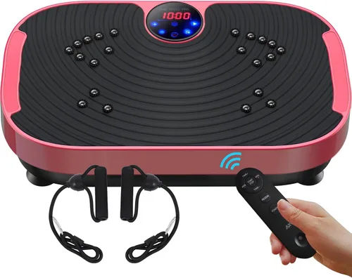 AXV Plataforma Vibratoria Máquina de Ejercicio Entrenamiento de Cuerpo Completo Plataforma de Fitness Vibratoria Máquina de Drenaje Linfático para