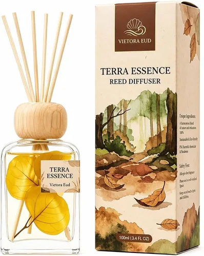 Miniatura 15 de Difusores de varillas para el hogar, aroma de lluvia de bambú 100ml (3.38oz) Aceite natural de larga duración para uso en el hogar, baño, oficina