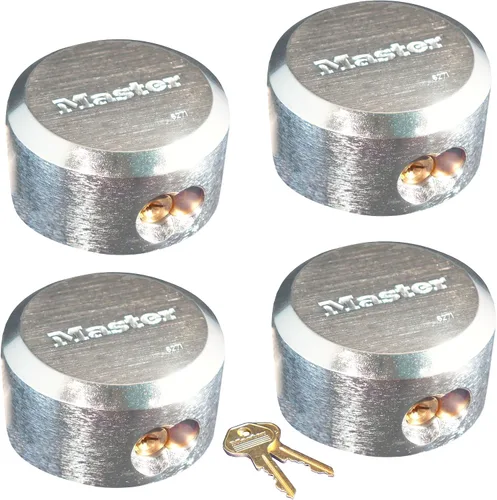 Miniatura 5 de Keyed Alike 6271NKA-2 candado maestro con grillete oculto, candados resistentes a los golpes