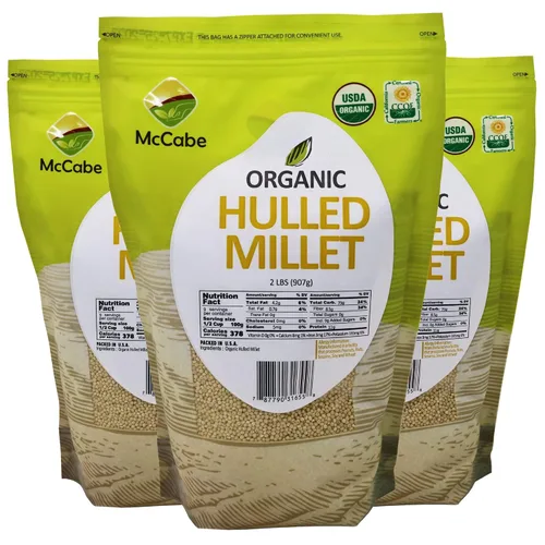 Miniatura 18 de McCabe Quinoa orgánica - Grano de quinua orgánica Rico en fibra y minerales Certificado USDA y CCOF Producto de Estados Unidos 2 libras