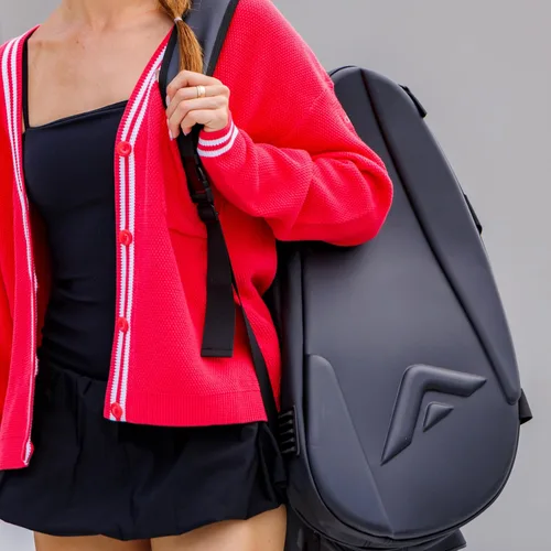 Miniatura 7 de Franklin Sports Pro Series Bag II - Bolsa de lona y mochila - Bolsa profesional de pickleball para remos, pelotas y más accesorios - Bolsillo