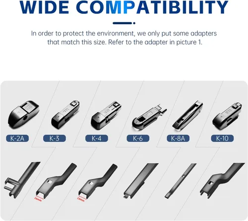 Miniatura 4 de Escobillas Limpiaparabrisas, 2 Limpiaparabrisas para Parabrisas para Toyota Venza 2021-2022, Corolla 2009-2019/ Subaru Crosstrek 2016-2025 26" + 16