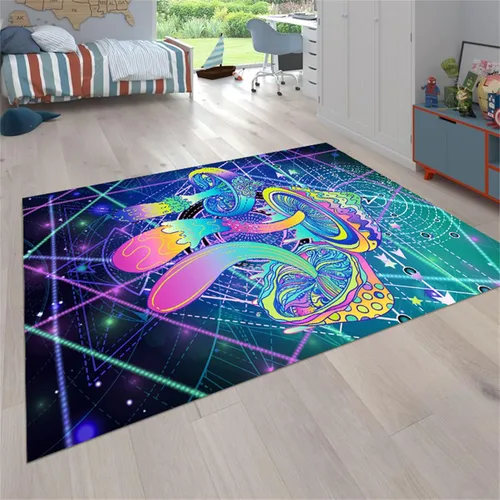 Miniatura 16 de Alfombra de guitarra, 3 x 4 pies, alfombra de guitarra eléctrica, para interiores, antideslizante, reducción de ruido, lavable a máquina, alfombra