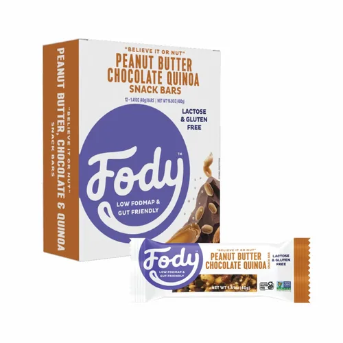 Miniatura 11 de Fody Foods - Barras de proteínas veganas de frutos secos Barra de bocadillos de proteínas de 0.11 oz Certificado bajo FODMAP Bocadillos