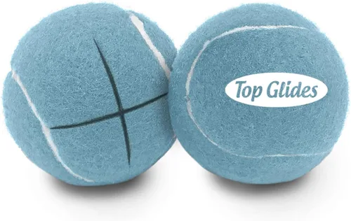 Miniatura 14 de AMP Top Glides Deslizadores de Pelotas de Tenis Precortados para Andador (Gris)