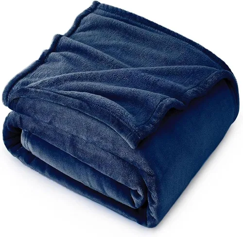 Miniatura 11 de Manta de forro polar para sofá, cama individual, silla, niños, adultos, mascotas, 50 x 60 pulgadas, suave y acogedora manta reversible