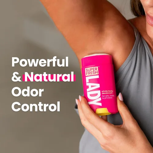 Miniatura 9 de Super Fresh - Desodorante en barra sin aluminio para mujeres, no tóxico, coco y vainilla, control de olores para todo el cuerpo, seguro
