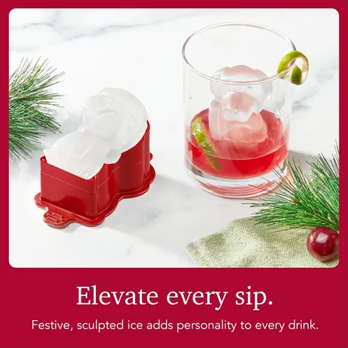 Miniatura 5 de Tovolo Molde de Hielo para Perro Forma de Esfera Hielo en Forma de Perro Moldes de Hielo Esférico Juego de 2 Regalo Festivo para Navidad Relleno