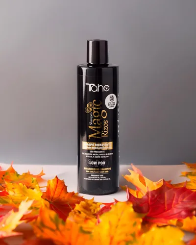 Miniatura 7 de Tahe Magic Rizos Champú Hidratante Bajo Poo para Cabello Rizado y Ondulado, Adecuado para el Método Rizado, 10.1 fl oz