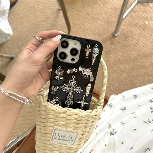 Miniatura 6 de Roemary Funda retro para iPhone 14 Pro Max, para iPhone 14 Pro Max con diseño de ángel, diseño de moda, funda protectora de TPU suave para iPhone