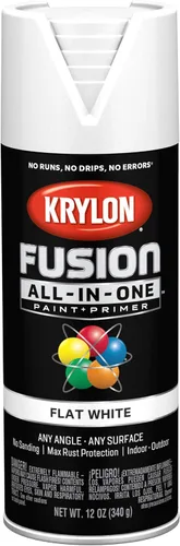 Miniatura 43 de Krylon Fusion - Pintura en aerosol adhesiva todo en uno para uso en interiores y exteriores, 12 onzas, aluminio Icy Grape