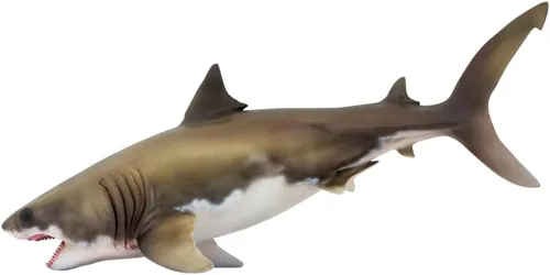 Miniatura 12 de PNSO Animal marino (Patton El Megalodon (tiburón blanco grande) 13")