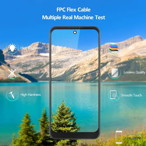 Miniatura 5 de Pantalla LCD para Motorola Moto G Power 2022 Reemplazo de pantalla LCD táctil digitalizador Asamblea para Moto G Power 2022 con kit (negro con marco)
