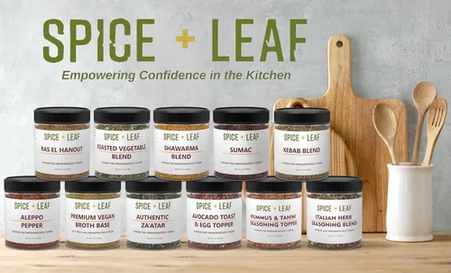 Miniatura 7 de SPICE + LEAF - Auténtico Zaatar libanés de primera calidad, mezcla de especias veganas kosher sin conservantes utilizada para el sabor de Oriente