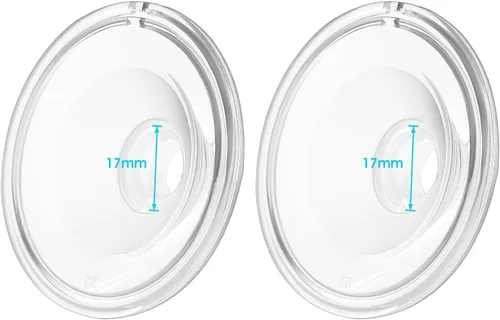 Brida de silicona de 0.669 in compatible con extractor de leche portátil Momcozy/Tsrete/Kmaier, escudo/reemplazo de inserto de brida de 0.669 in,