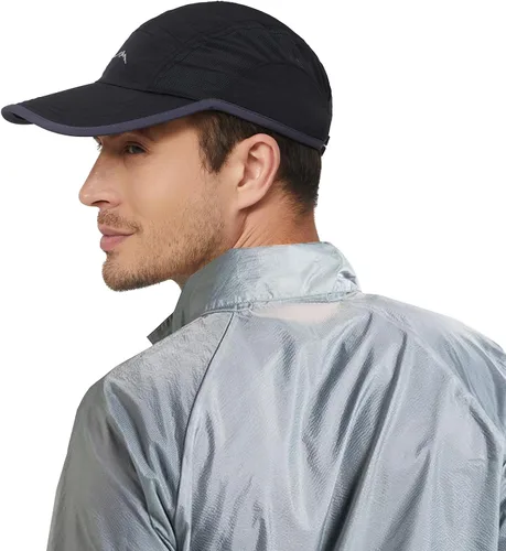 Miniatura 6 de Gorra de béisbol de secado rápido, malla ligera, protección UV para deportes al aire libre