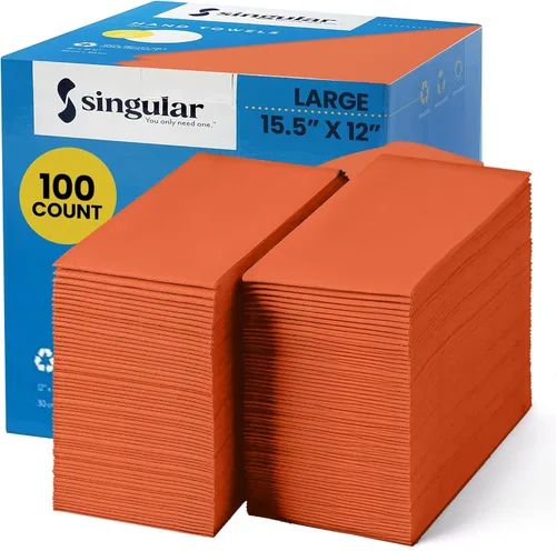 Miniatura 7 de AMERICAN HOMESTEAD - Toallas de mano desechables – Servilletas de invitados similares al lino negro – Toallas de papel de baño premium
