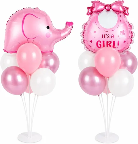 Miniatura 41 de Kit de soporte para globos de fiesta de fútbol 2 juegos con 2 globos de rugby de aluminio tipo bola, centro de mesa temático de fútbol para mesas