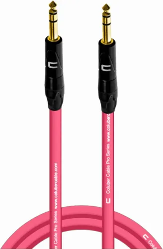 Miniatura 36 de Cable TRS de 1/4 pulgadas, 1/4 pulgadas TRS a 1/4 pulgadas (6.35mm) estéreo balanceado, de conector macho a conector macho para altavoces