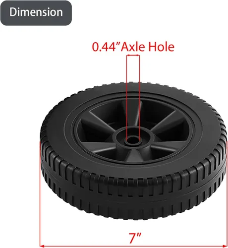 Miniatura 3 de 70-05-104 DGF493BNP DGF510SBP Ruedas Parrilla Piezas de repuesto para Dyna Glo Grill Wheels DGH474CRP DGF510PBP-D DGH450CRP DGB515SDP-D DGF493PNP-D